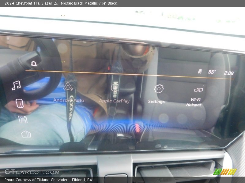 Mosaic Black Metallic / Jet Black 2024 Chevrolet TrailBlazer LS
