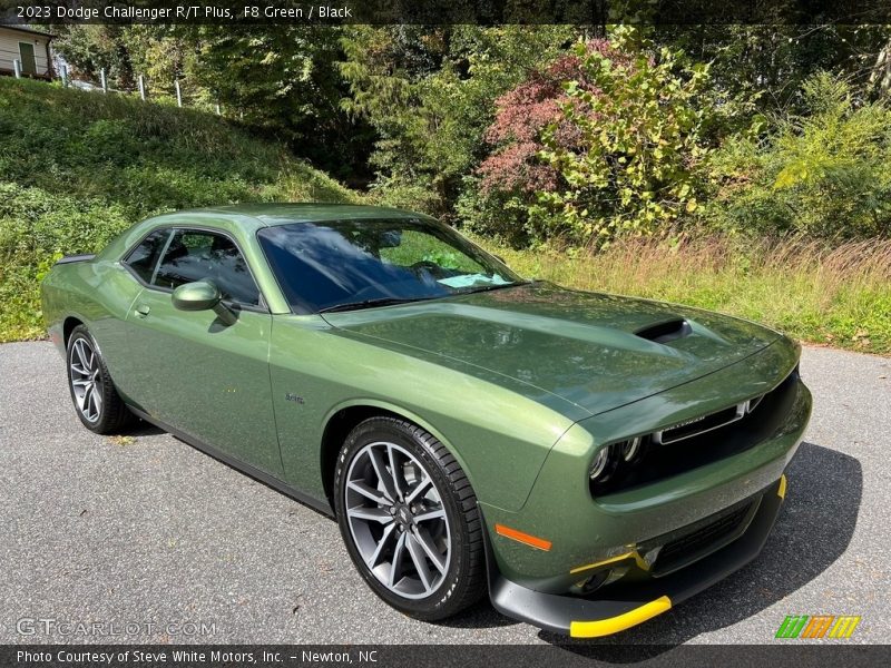 Front 3/4 View of 2023 Challenger R/T Plus