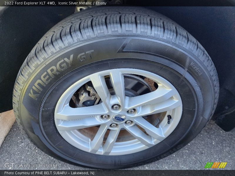  2022 Explorer XLT 4WD Wheel