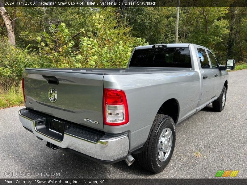 Billet Silver Metallic / Diesel Gray/Black 2024 Ram 2500 Tradesman Crew Cab 4x4