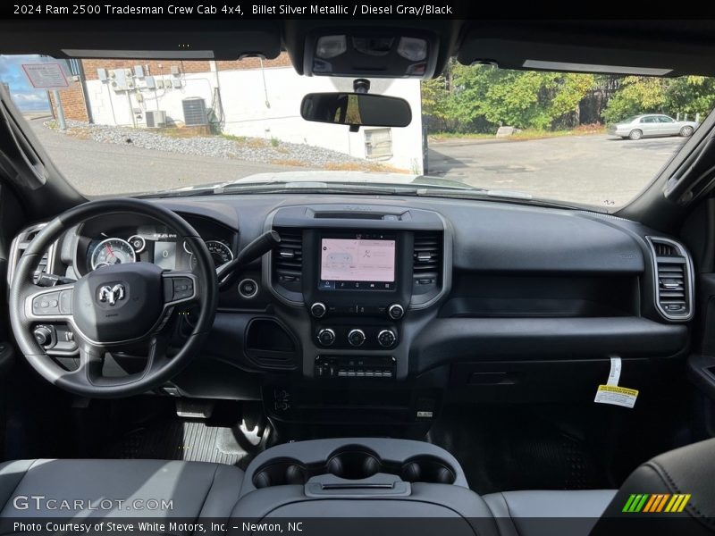 Dashboard of 2024 2500 Tradesman Crew Cab 4x4