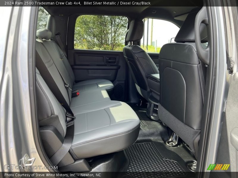 Rear Seat of 2024 2500 Tradesman Crew Cab 4x4