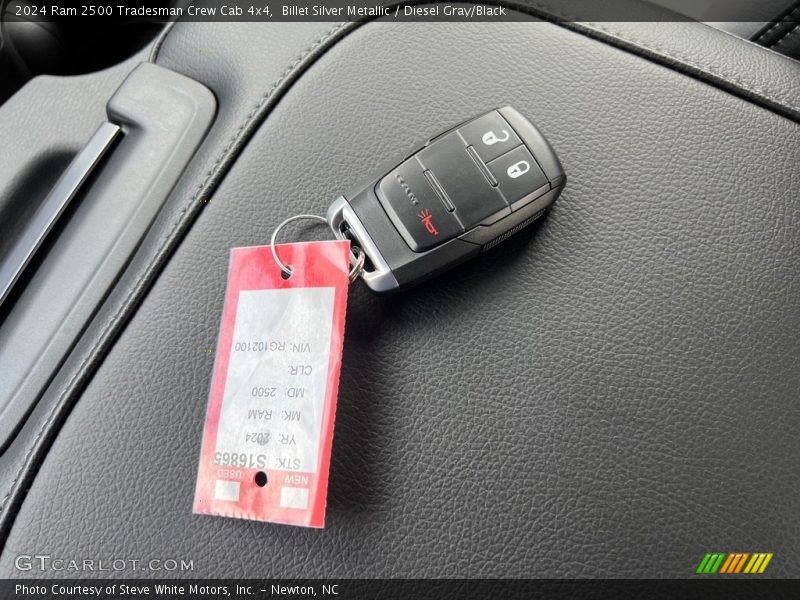 Keys of 2024 2500 Tradesman Crew Cab 4x4