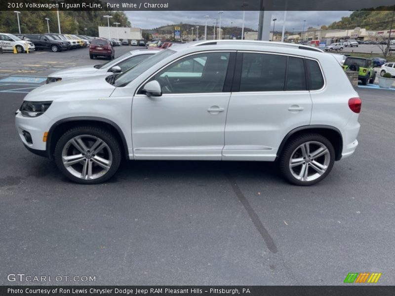  2016 Tiguan R-Line Pure White