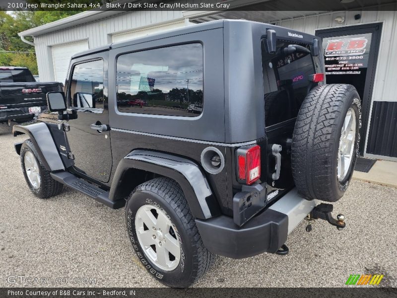 Black / Dark Slate Gray/Medium Slate Gray 2010 Jeep Wrangler Sahara 4x4