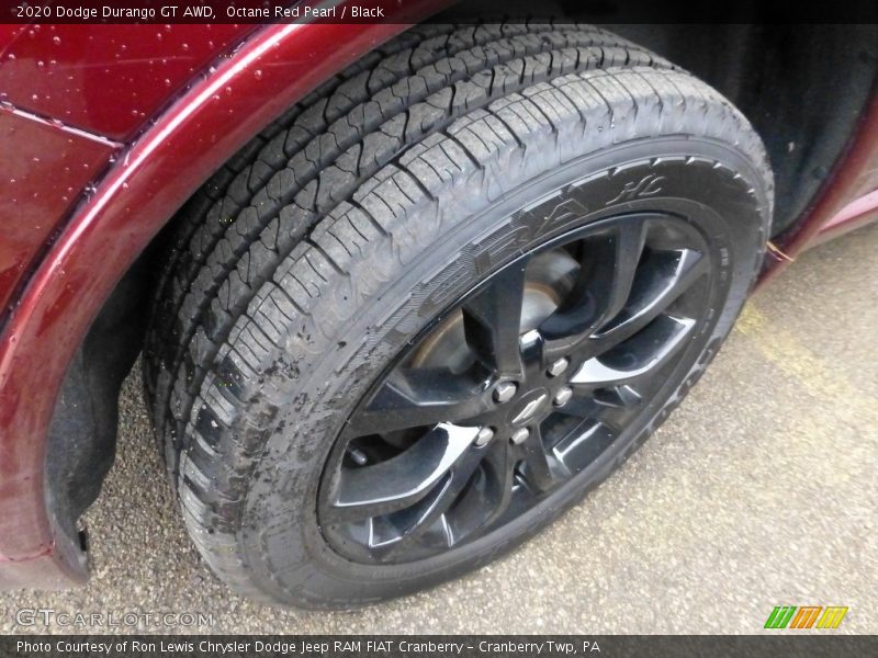 Octane Red Pearl / Black 2020 Dodge Durango GT AWD