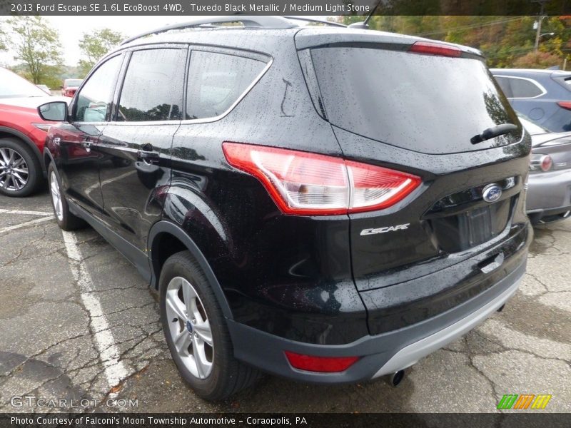 Tuxedo Black Metallic / Medium Light Stone 2013 Ford Escape SE 1.6L EcoBoost 4WD