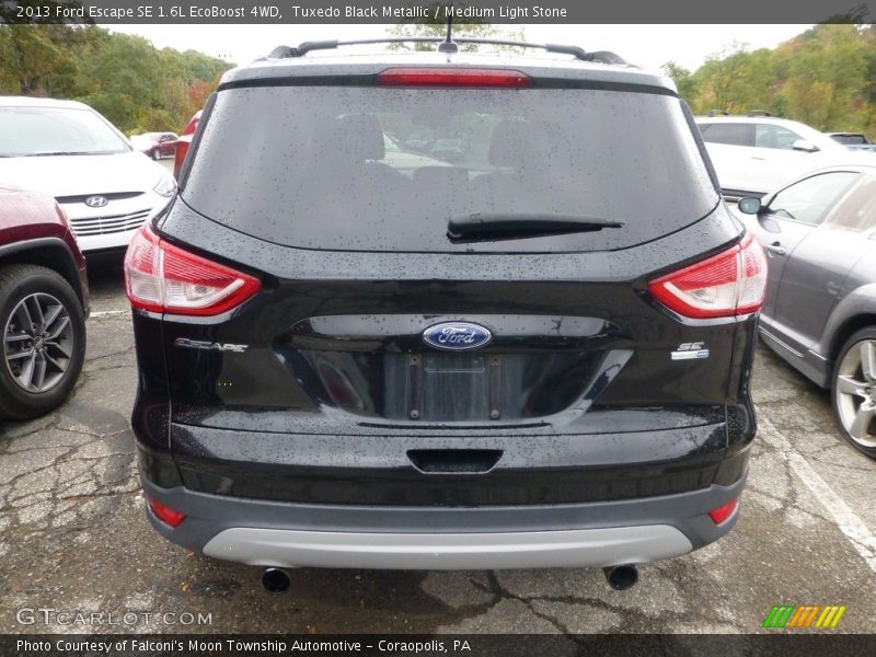 Tuxedo Black Metallic / Medium Light Stone 2013 Ford Escape SE 1.6L EcoBoost 4WD