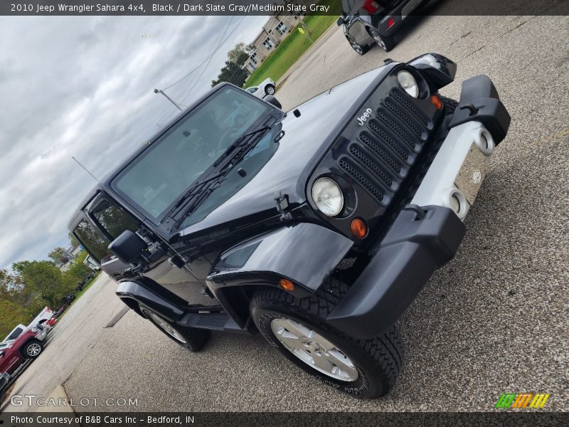 Black / Dark Slate Gray/Medium Slate Gray 2010 Jeep Wrangler Sahara 4x4