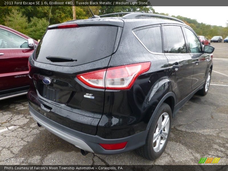 Tuxedo Black Metallic / Medium Light Stone 2013 Ford Escape SE 1.6L EcoBoost 4WD
