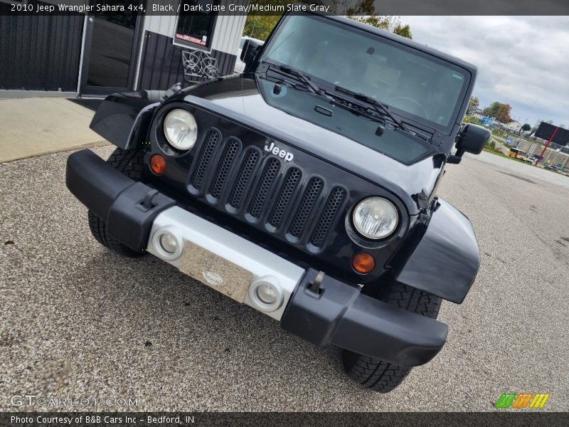 Black / Dark Slate Gray/Medium Slate Gray 2010 Jeep Wrangler Sahara 4x4