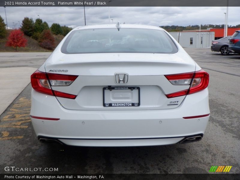 Platinum White Pearl / Black 2021 Honda Accord Touring