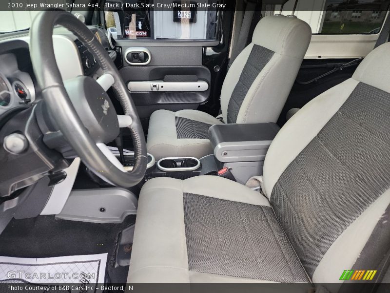 Black / Dark Slate Gray/Medium Slate Gray 2010 Jeep Wrangler Sahara 4x4