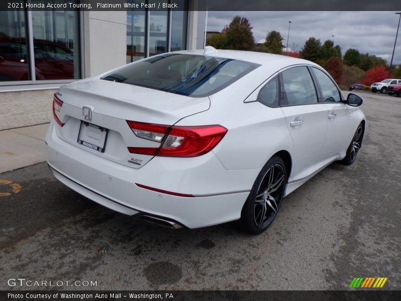 Platinum White Pearl / Black 2021 Honda Accord Touring