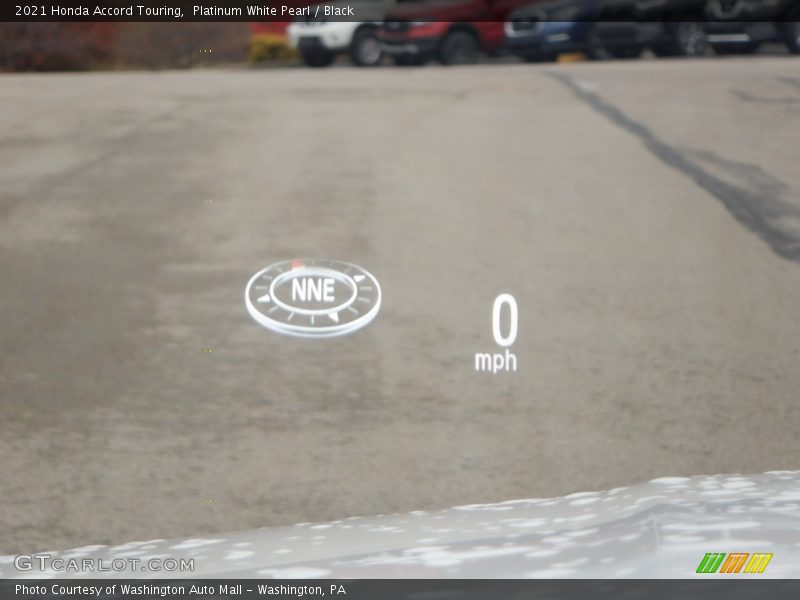 Platinum White Pearl / Black 2021 Honda Accord Touring