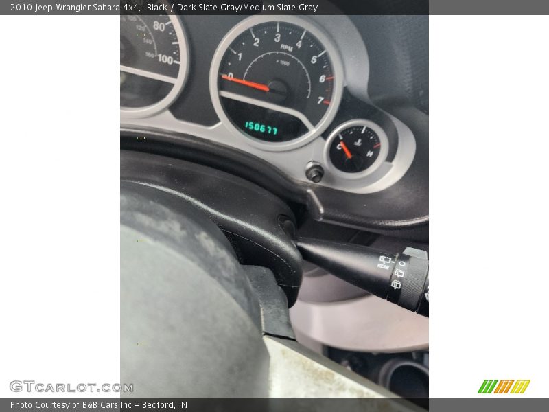Black / Dark Slate Gray/Medium Slate Gray 2010 Jeep Wrangler Sahara 4x4