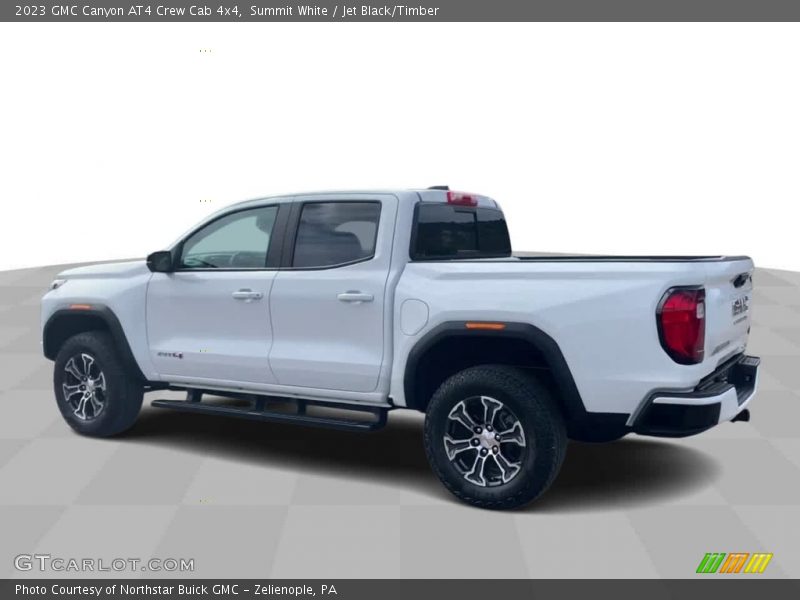 Summit White / Jet Black/Timber 2023 GMC Canyon AT4 Crew Cab 4x4