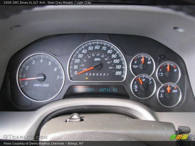 Steel Grey Metallic / Light Gray 2006 GMC Envoy XL SLT 4x4