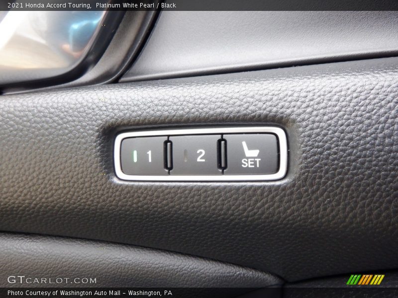 Controls of 2021 Accord Touring