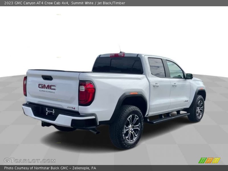 Summit White / Jet Black/Timber 2023 GMC Canyon AT4 Crew Cab 4x4