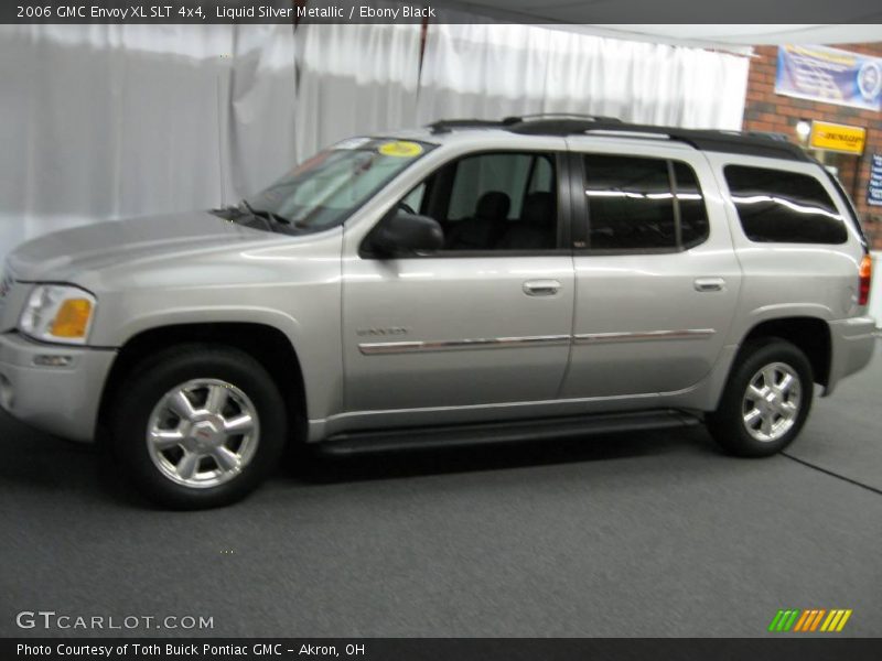 Liquid Silver Metallic / Ebony Black 2006 GMC Envoy XL SLT 4x4