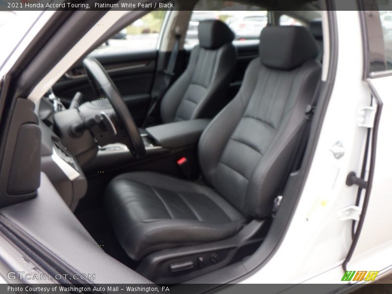Platinum White Pearl / Black 2021 Honda Accord Touring