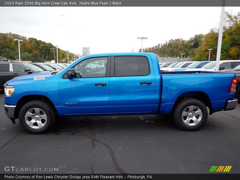  2024 1500 Big Horn Crew Cab 4x4 Hydro Blue Pearl