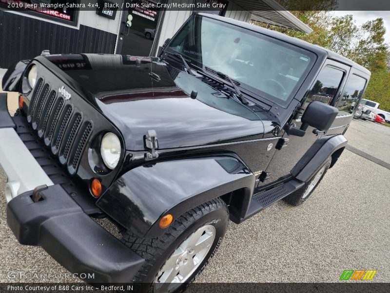 Black / Dark Slate Gray/Medium Slate Gray 2010 Jeep Wrangler Sahara 4x4