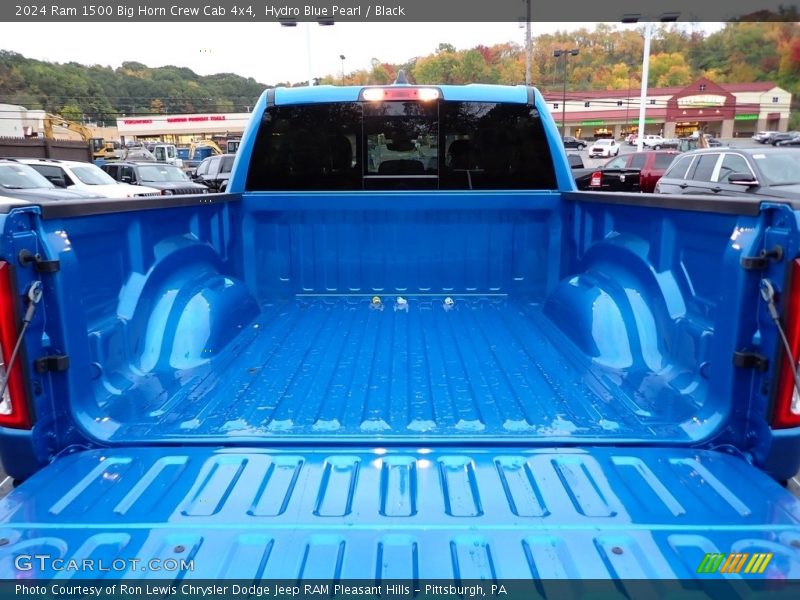 Hydro Blue Pearl / Black 2024 Ram 1500 Big Horn Crew Cab 4x4