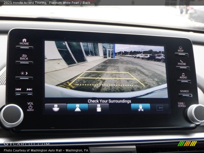 Platinum White Pearl / Black 2021 Honda Accord Touring