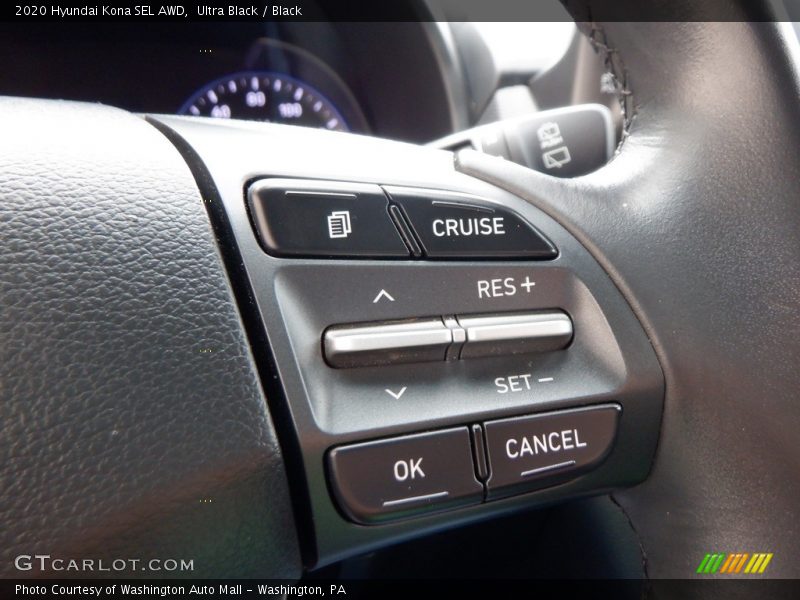 Ultra Black / Black 2020 Hyundai Kona SEL AWD