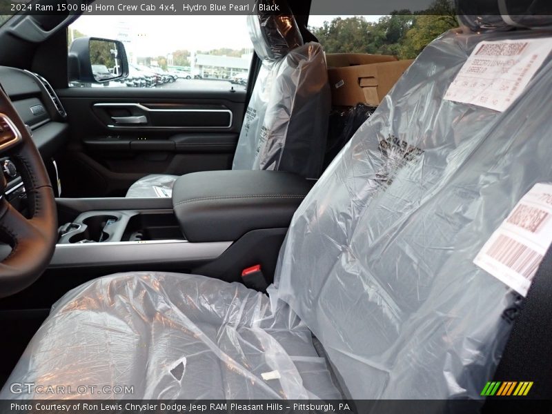 Hydro Blue Pearl / Black 2024 Ram 1500 Big Horn Crew Cab 4x4