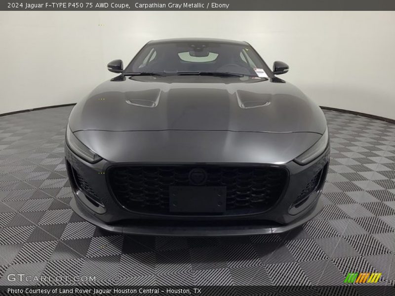 Carpathian Gray Metallic / Ebony 2024 Jaguar F-TYPE P450 75 AWD Coupe