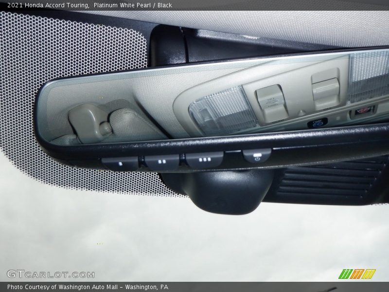 Platinum White Pearl / Black 2021 Honda Accord Touring