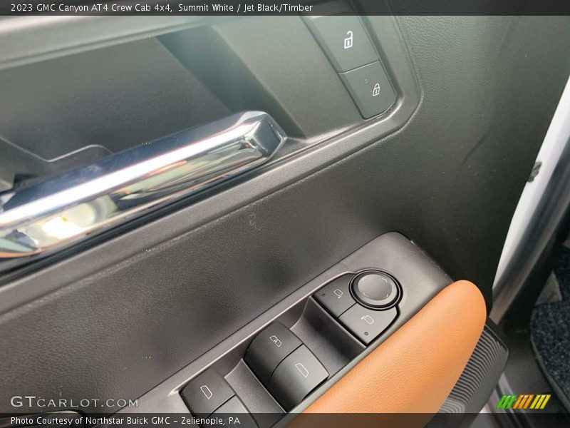 Door Panel of 2023 Canyon AT4 Crew Cab 4x4