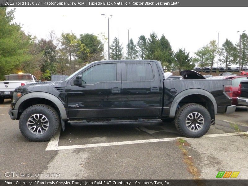  2013 F150 SVT Raptor SuperCrew 4x4 Tuxedo Black Metallic