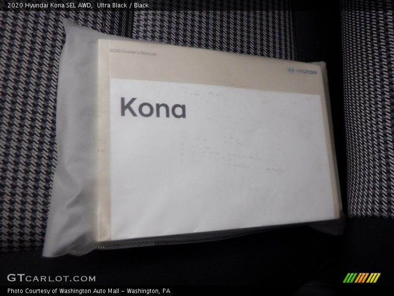 Ultra Black / Black 2020 Hyundai Kona SEL AWD