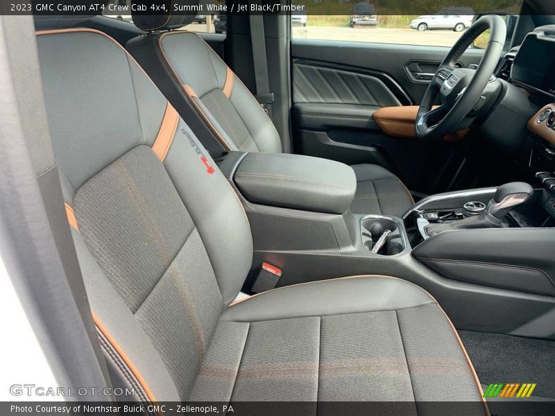 Front Seat of 2023 Canyon AT4 Crew Cab 4x4