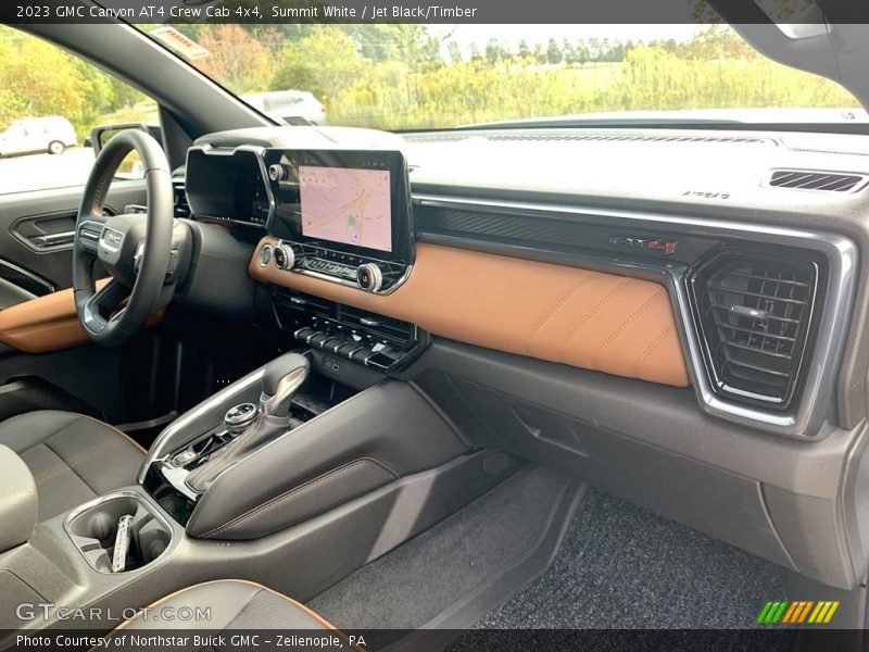  2023 Canyon AT4 Crew Cab 4x4 Jet Black/Timber Interior