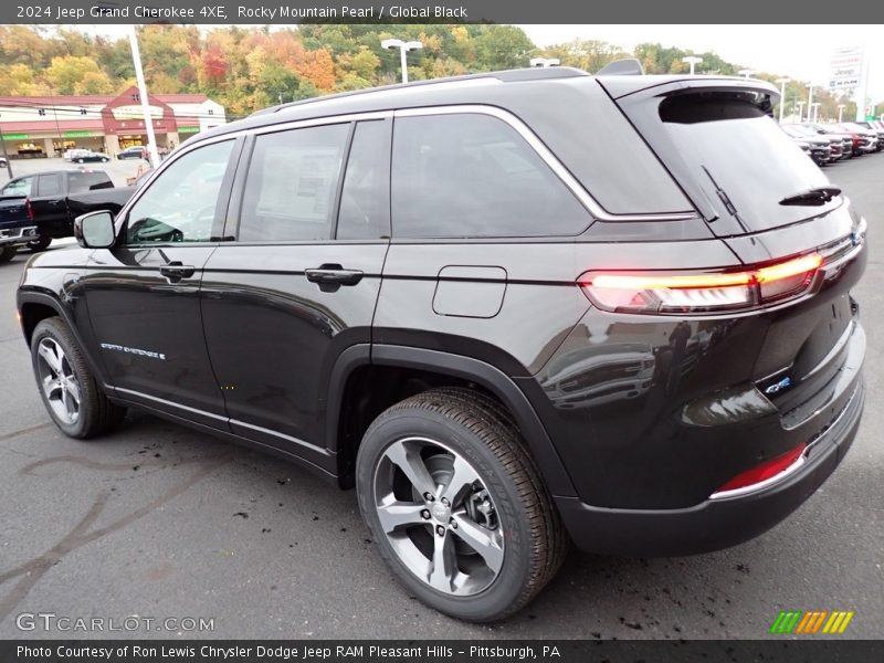 Rocky Mountain Pearl / Global Black 2024 Jeep Grand Cherokee 4XE