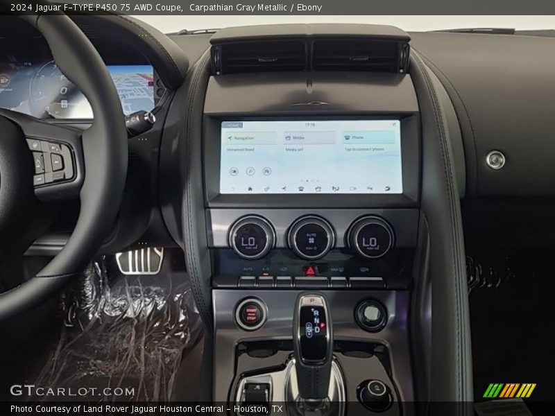 Controls of 2024 F-TYPE P450 75 AWD Coupe