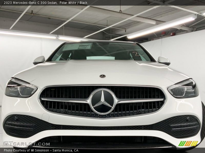 Polar White / Black 2023 Mercedes-Benz C 300 Sedan