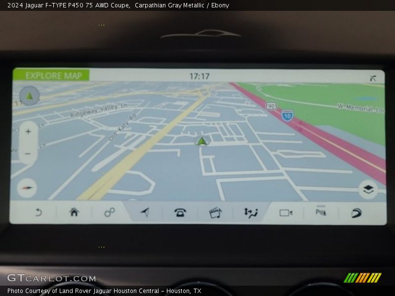 Navigation of 2024 F-TYPE P450 75 AWD Coupe