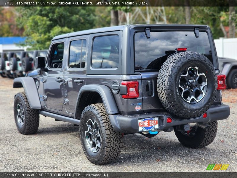  2023 Wrangler Unlimited Rubicon 4XE Hybrid Granite Crystal Metallic