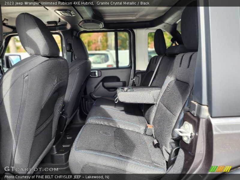 Rear Seat of 2023 Wrangler Unlimited Rubicon 4XE Hybrid