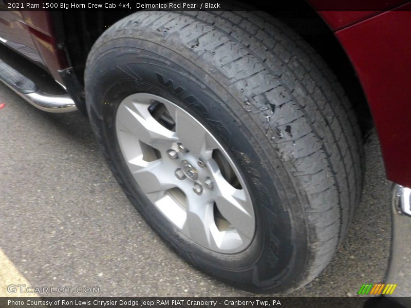 Delmonico Red Pearl / Black 2021 Ram 1500 Big Horn Crew Cab 4x4