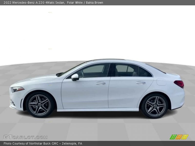 Polar White / Bahia Brown 2022 Mercedes-Benz A 220 4Matic Sedan