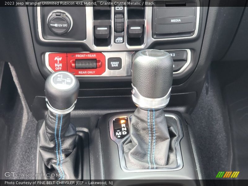 2023 Wrangler Unlimited Rubicon 4XE Hybrid 8 Speed Automatic Shifter