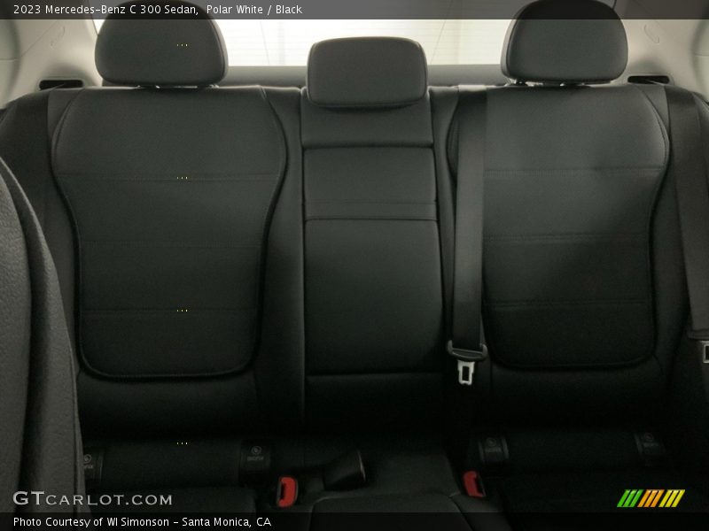 Polar White / Black 2023 Mercedes-Benz C 300 Sedan