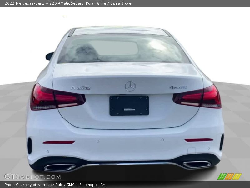 Polar White / Bahia Brown 2022 Mercedes-Benz A 220 4Matic Sedan